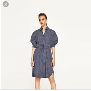 Zara shirt dress